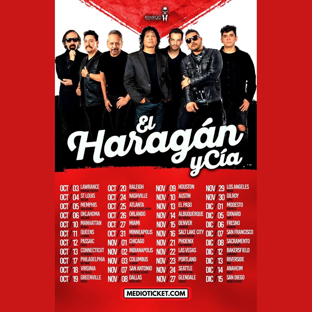 El Haragan Tour Poster 2024